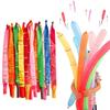 100 шт. Шарики-ракеты со свистом, разноцветные, надувные, Globos, Декор для детского дня рождения, Забавные игрушки для игр детей
