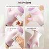 Quick-Drying Body Lotion Gloves Washable Double-Sided Non-Stick Applicators Self-Tanning Mitts
