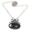 Pendant Silver Peridot Labradorite Gemstone Jewelry Sterling 2.5" Fiery