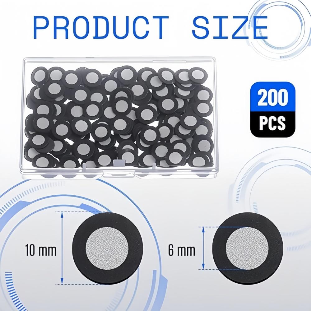3D Magnetic Tracking Dots,Diffuse Reflection Positioning Markers Reference Point Scanning Targets(Inner6.0mm/Outer10mm)
