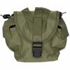 MFH Canteen Bag, Water Bottle Bag, MOLLE Compatible - OLIVE DRAB