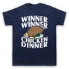 Winner Winner Chicken Dinner Funny Iconic Slogan Mens And Womens T-Shirt