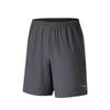 Running Series Solid Color Mid Waist Breathable Elastic Versatile Five Point Casual Shorts Men Shorts Castle-Gray 952525502-2