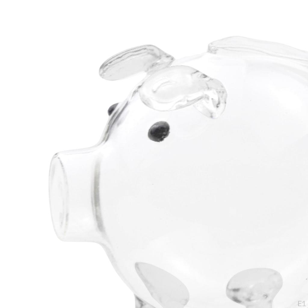 Стеклянная копилка, образовательная, очаровательная, большого размера, денежное украшение для подростков