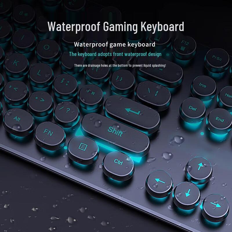 Вы Ши Настраиваемый Беспроводной Механический Набор Клавиатуры и Мыши