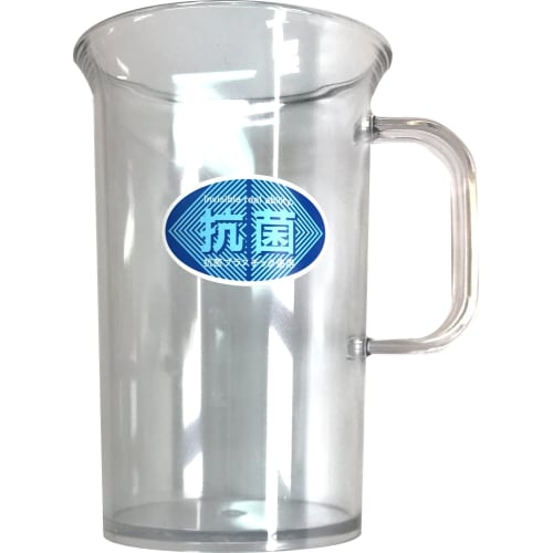 Komori Jushi AS ONE Чашка-поильник с трубочкой, 230 мл, Прозрачный