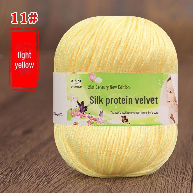 Детская пряжа из 6 нитей для ручной вязки свитеров, кукол, шарфов, тапочек.. Акриловый материал.