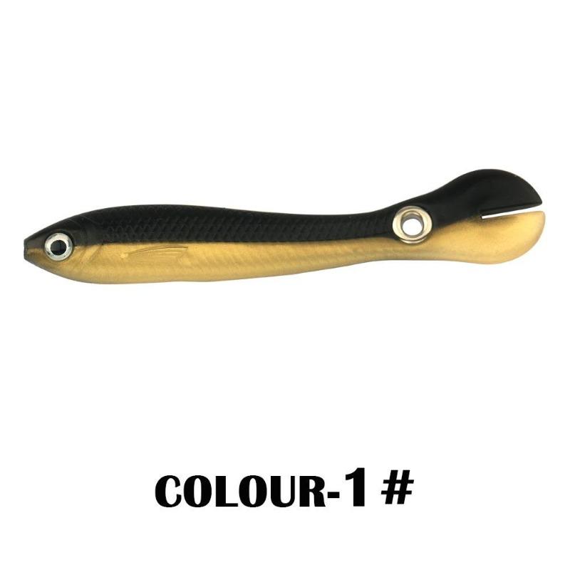 5 шт./пакет 5 см 1,3 г люминесцентная мягкая приманка реалистичная Т-образная рыбка имитация приманки для рыболовных снастей ночная рыбалка море река