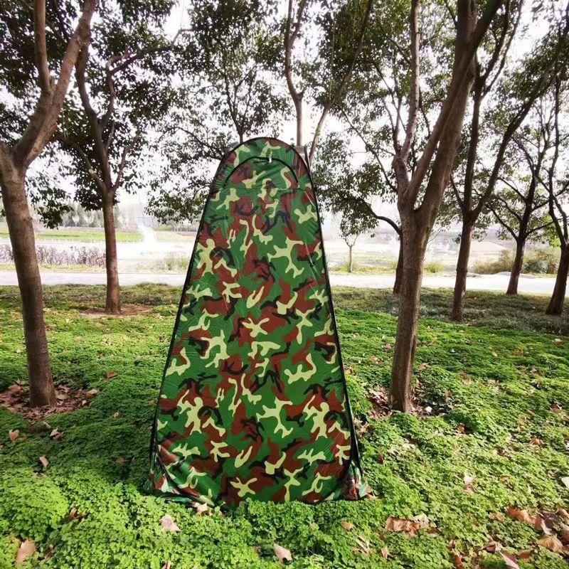 Уличная палатка для ванной, складная, утолщенная, серебряная, светонепроницаемая, портативная, для домашнего использования, простой туалет, холодостойкая, теплая