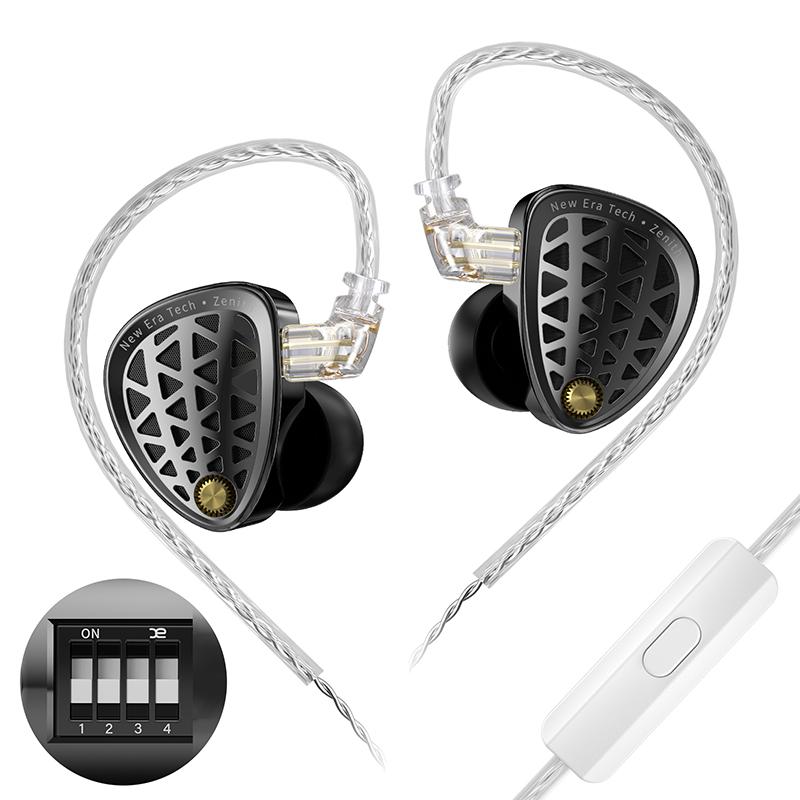 KZ Zenith High-End Tunable In-Ear Earphones Metal Headset Dynamic Driver lEMs headphones