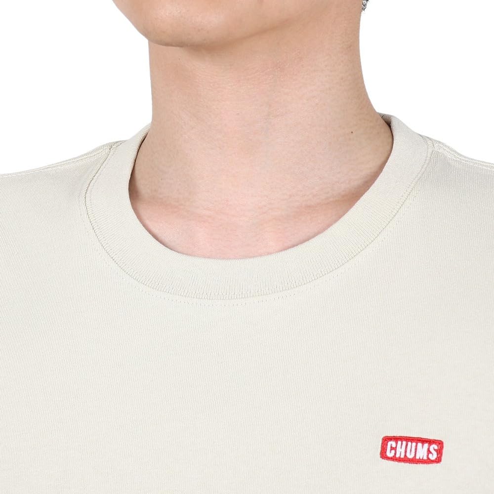 Футболка Booby Logo Greige M [Chums] Футболка мужская