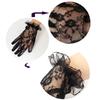 Summer Floral Side Sun Protection Sexy Driving Gloves Mittens Short Gloves Women Gloves Lace Gloves