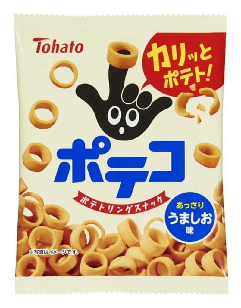 Tohato Potatoes Umashio Flavor 23g X 28 Bags