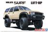 Aoshima Bunka Kyozaisha The Tuned Car Series Toyota VZN130G Hilux Surf Lift Up 1991 Пластиковая модель Литье Цвет 1/24 № 72