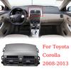 Для Toyota Corolla Altis 2007 2008 2009 2010 2011 2012 2013 Центральная панель приборов A/C Кондиционер Центральная решетка воздуховыпускного отверстия Крышка панели