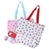 Cute Cartoon Kt Cat Storage Bag Lovely Foldable Print Shoulder Bag Handbag Creative Nylon Shopping Bag For Women Gifts