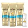 Pantene Silky Smooth Care Hair Treatment 220ml X 3p + Keratin Extreme Damage Care Shampoo 90ml Set, 1 Set