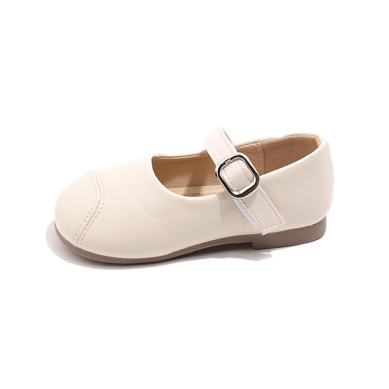 Girls Soft Sole Mary Jane Shoes 2026 British Style Flat Toddler 4-6 Years