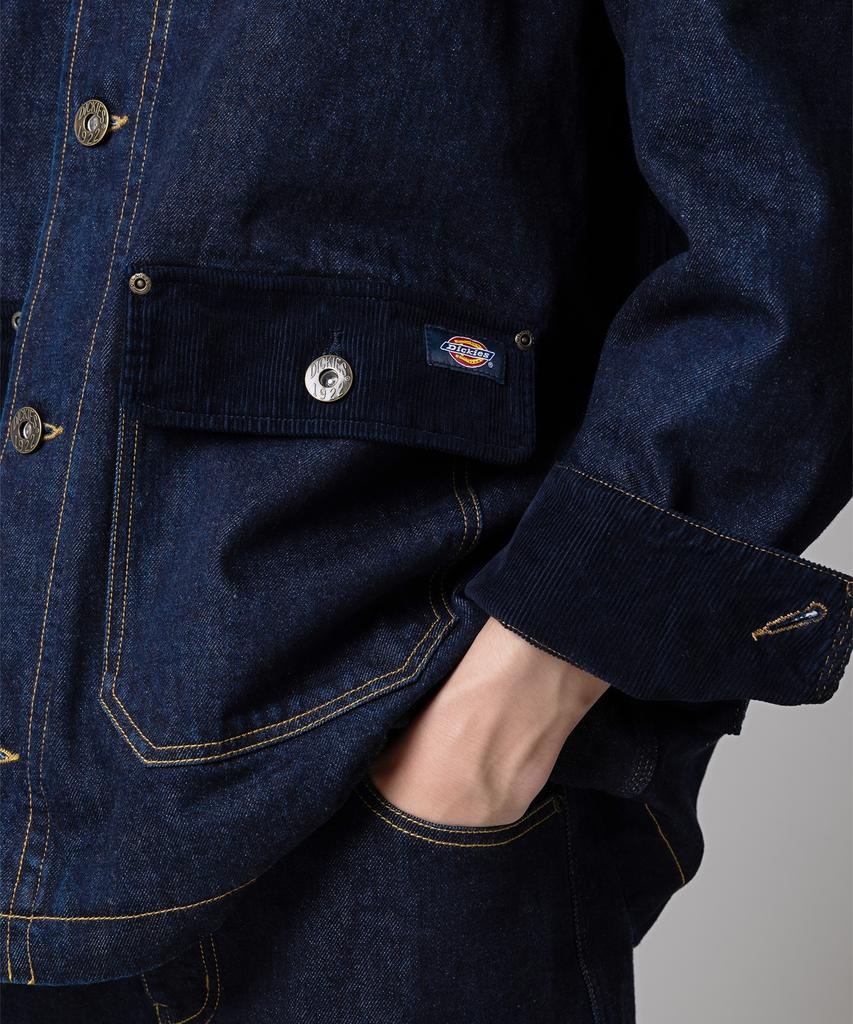 Dickies Рабочая куртка Candiani Denim Индиго-синий