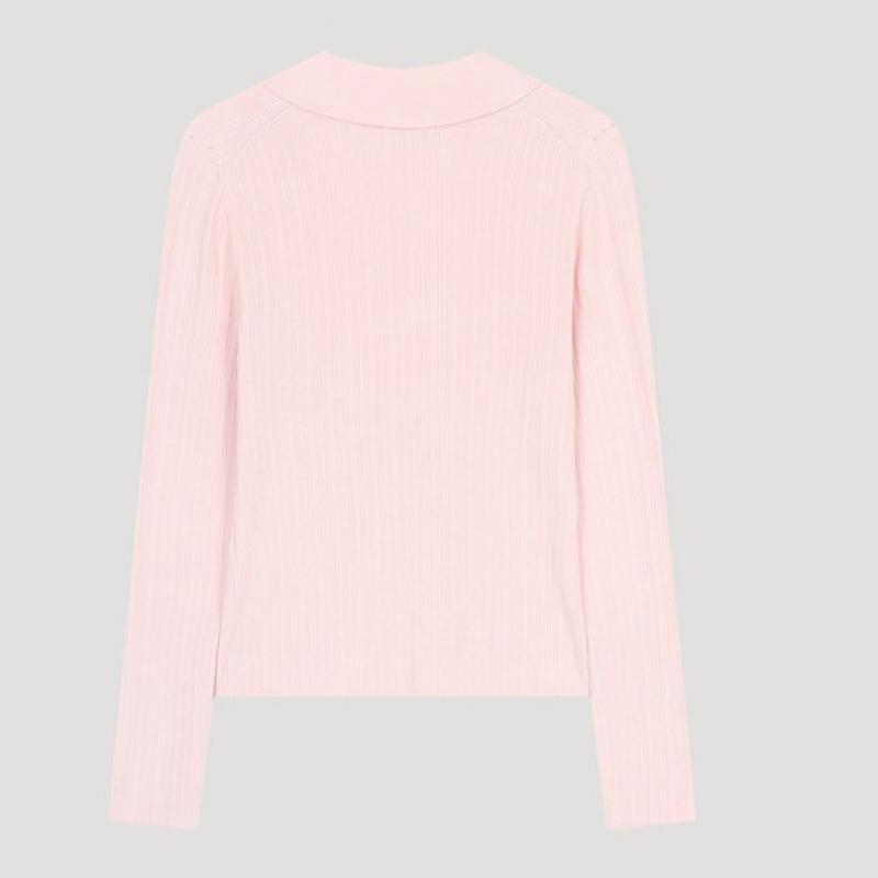 [She S miSS] Кардиган с V-образным вырезом в рубчик SSkcdo12010 Lp