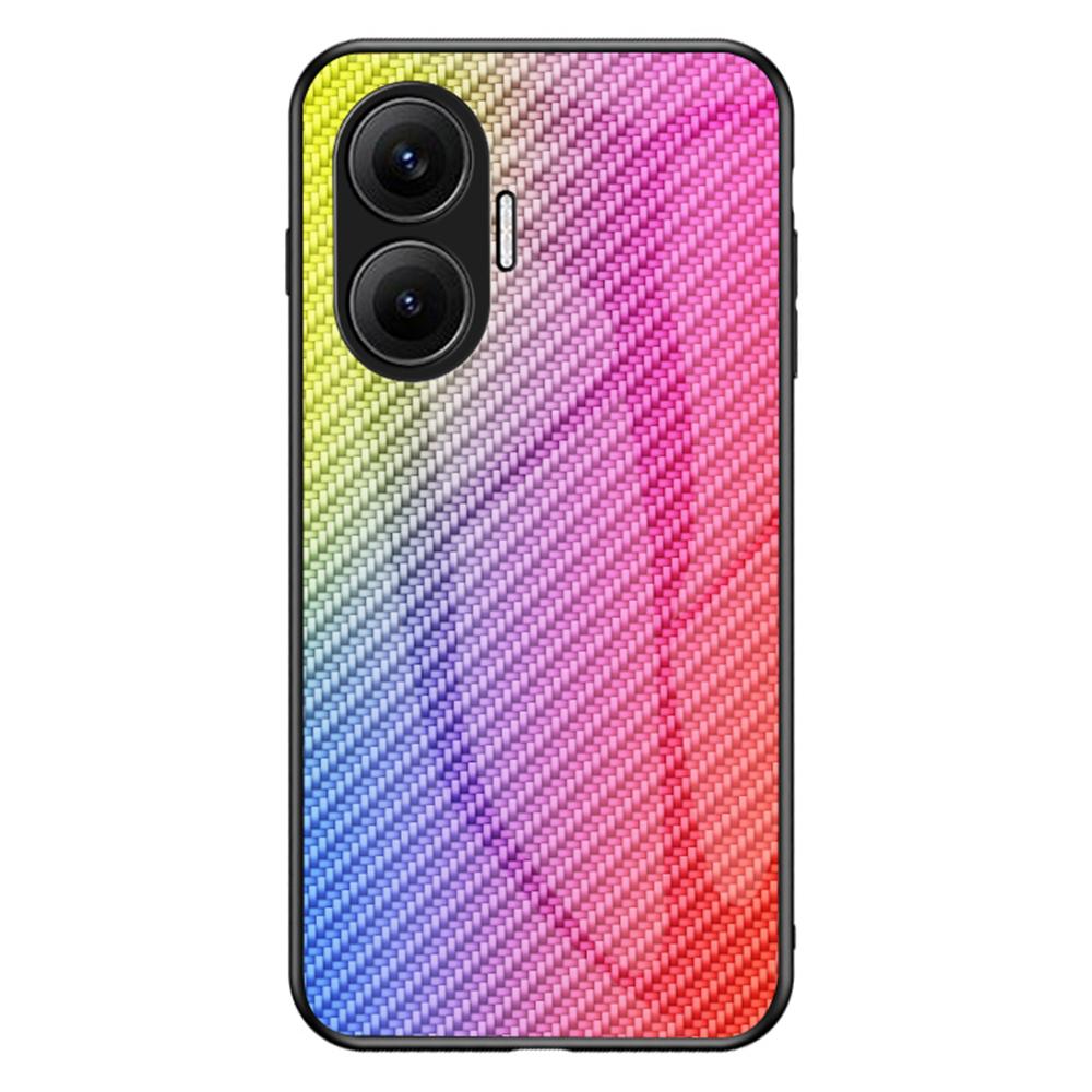 Для Xiaomi Poco F7 5G/Redmi Turbo 4 Pro 5G Чехол Закаленное стекло Противоударный Чехол для телефона