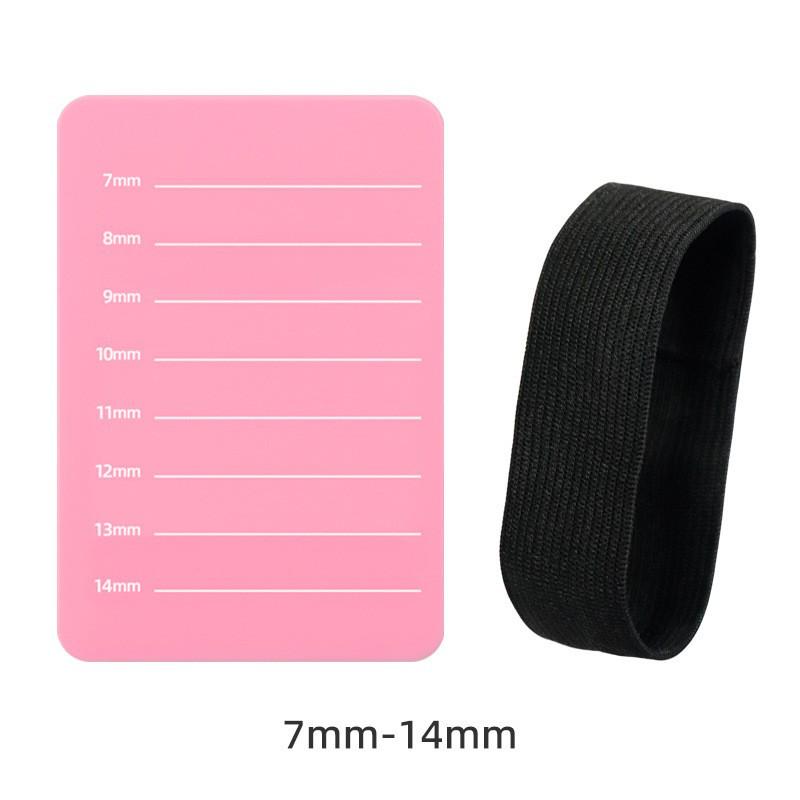 Acrylic Eyelash Extension Hand Rest with Strap for Displaying and Planting False Eyelashes
