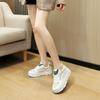 W3603 Hidden Heel White Shoes Women's Mesh Breathable 7cm Summer Platform Sneakers Casual Shoes Women's Sports Shoes Mesh