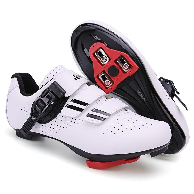 Unisex Cycling Shoes Road Mountain Bike SPD Pedals Breathable Stiff Sole Indoor Trainer Wide Fit