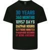 Футболка на 30-летие 30-летнего мужчины, легкий хлопок, унисекс