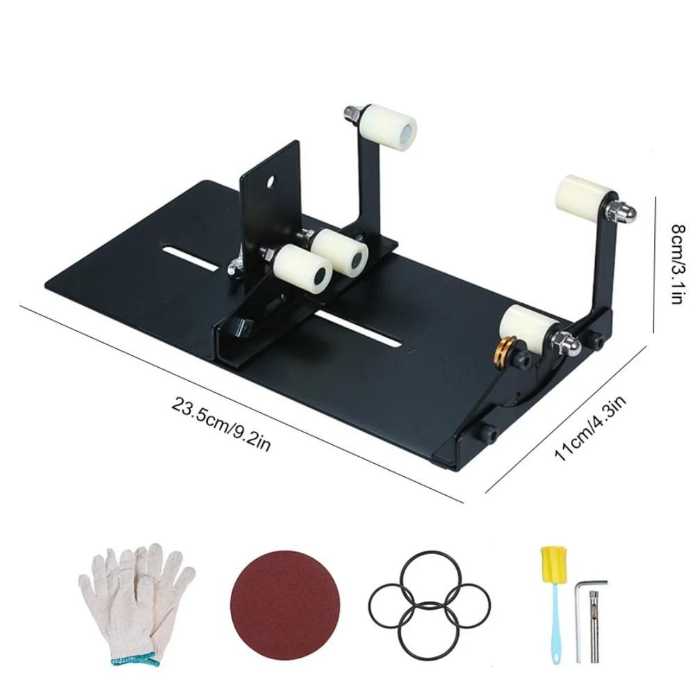 Инструмент для резки стеклянных бутылок DIY Квадратный Круглый Резак для скульптур из винных пивных стаканов Профессиональная машина для резки пивных стаканов Держатель для бутылок