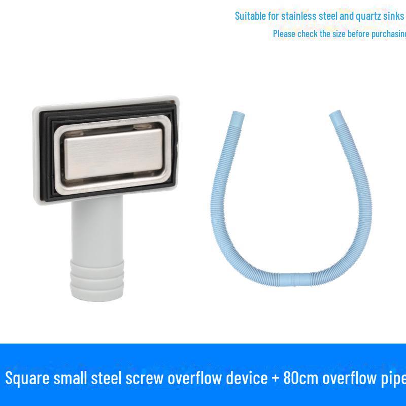 Аксессуар для перелива Square Drain для кухонных и овощных моек