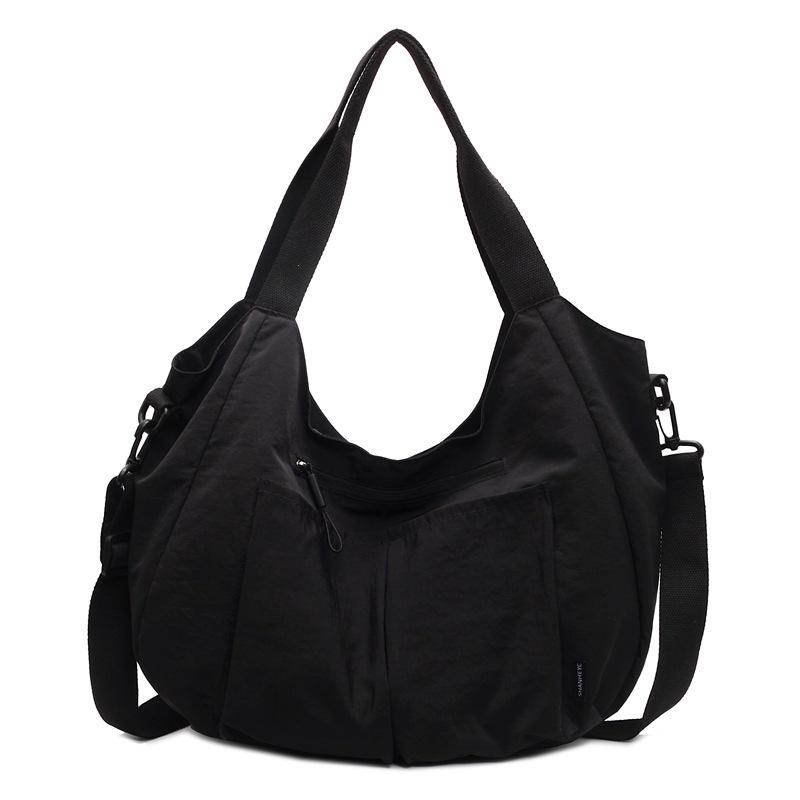 Осенняя женская сумка-тоут и кроссбоди премиум-класса большой вместимости с плиссировкой