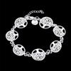 Tree of Life Bracelet for Women European and American Fashion Copper Plated 925 Silver Jewelry
