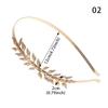 Bridesmaid Headwear Tiara Leaves Hair Bands Bride Headbands Metal Gold Leaf Wedding Hair Crown