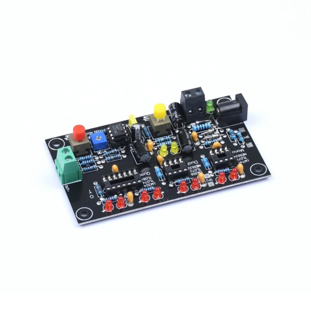 DC 12V T2 OPAMP Operational Amplifier Tester LED Indicator Single Dual Quad Test Module for Electronics Testing
