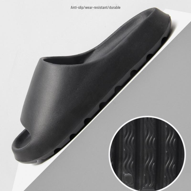 Мужские летние спортивные сандалии EVA 2024 года: Тапочки из кокоса на толстой подошве для комфортной ходьбы.