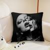 Singer LLady GGaga cushion cover Pillow Case Plush Fabric Soft Double Sided Print Sofa Cushion Cover Throw Pillow Covers