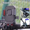 Motorbike Anti-vibration Navigation Mobile Phone Holder Electric Car Riding Mobile Phone Fixed Bracket for Various Smartphones