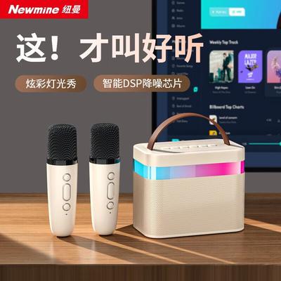 Микрофон-динамик KTV Newmine DP99 «Все в одном», штекер CN (адаптер в комплекте)