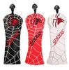 Golf Head Cover Driver Cover Wood FW Cover Utility UT Cover with Conversion Tag Spiders Single Item Wood FW (for Red)