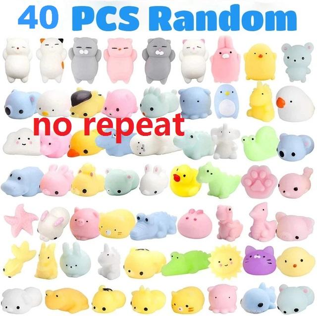 50-5 шт. Kawaii Squishies Mochi Anima мягкие игрушки для детей антистрессовый мяч сжимать вечерние сувениры игрушки для снятия стресса на день рождения
