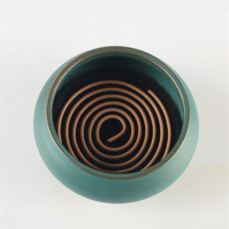 Катушка курильница гостиная керамический держатель для благовоний домашний декор буддийские украшения чайного домика