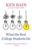 Книга What the Best College Students Do