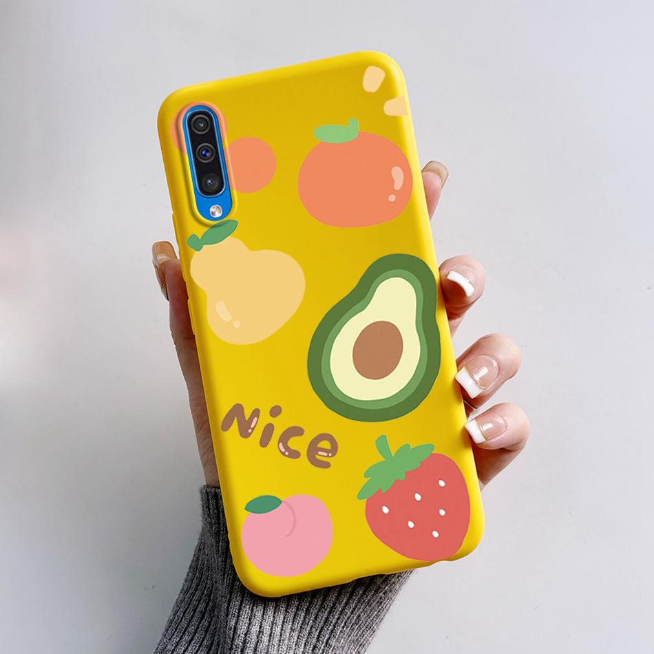 Чехол для Samsung A50 A50S A30S Мультяшный Мягкий Жидкий Силикон Полная Защита Задняя Крышка Телефона Для Galaxy A 50 50S 30S Funda Оболочка