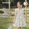 Летнее платье-принцесса без рукавов для девочек MOMOCO