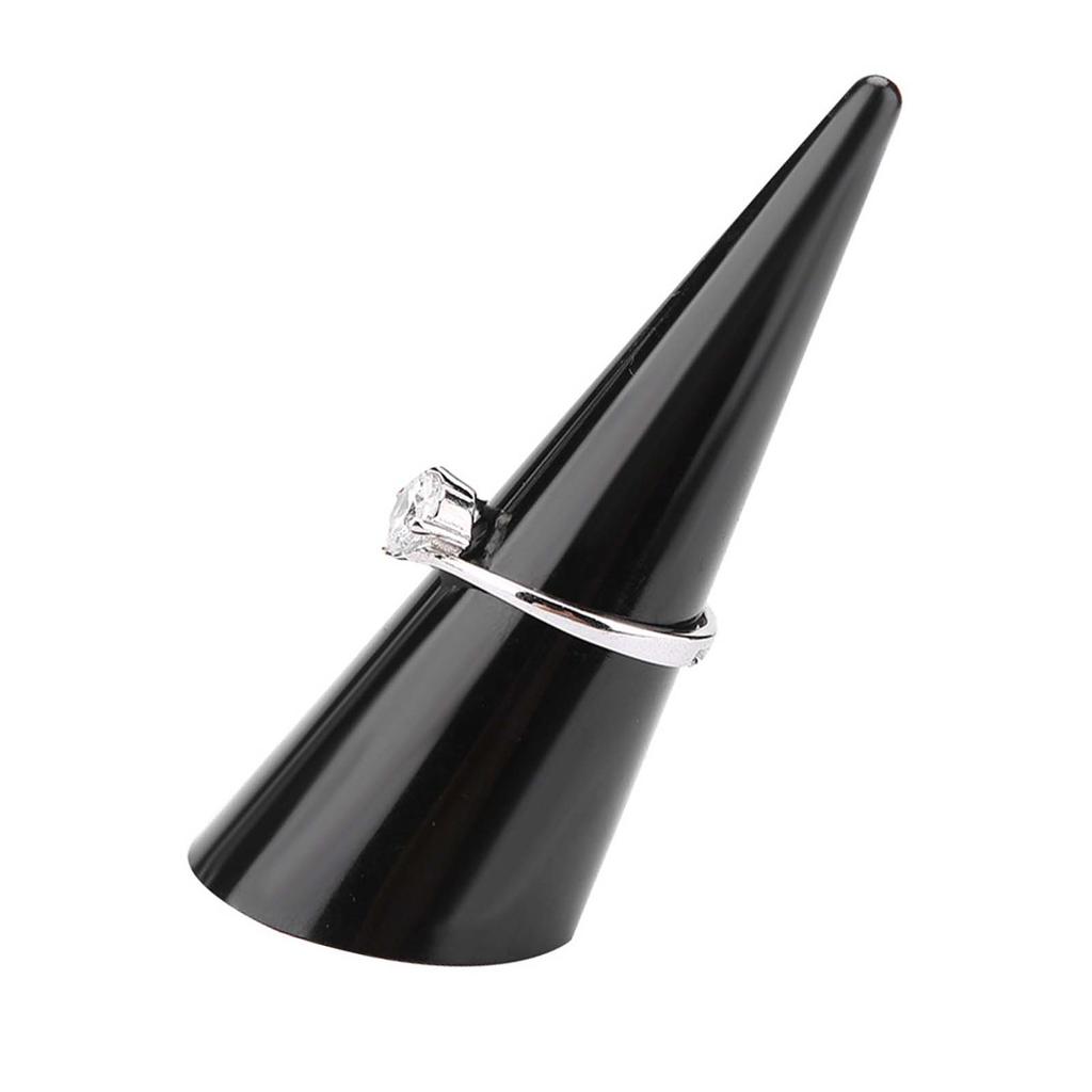 5 шт., держатель для колец на один палец, витрина, подставка, органайзер для колец для ювелирных изделий (черный)