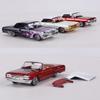 FineWorks 1:64 Chevrolet Impala Издание в твердом переплете Открывающиеся полностью двери Металлическая модель автомобиля