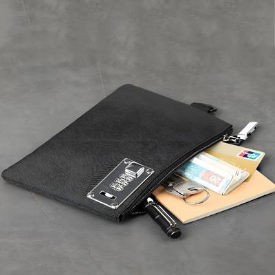 Прочный запираемый мешок для безопасности, 5x8 дюймов, сумка для денег, драгоценностей, паспортов и ценностей, прочный нейлоновый чехол (черный)