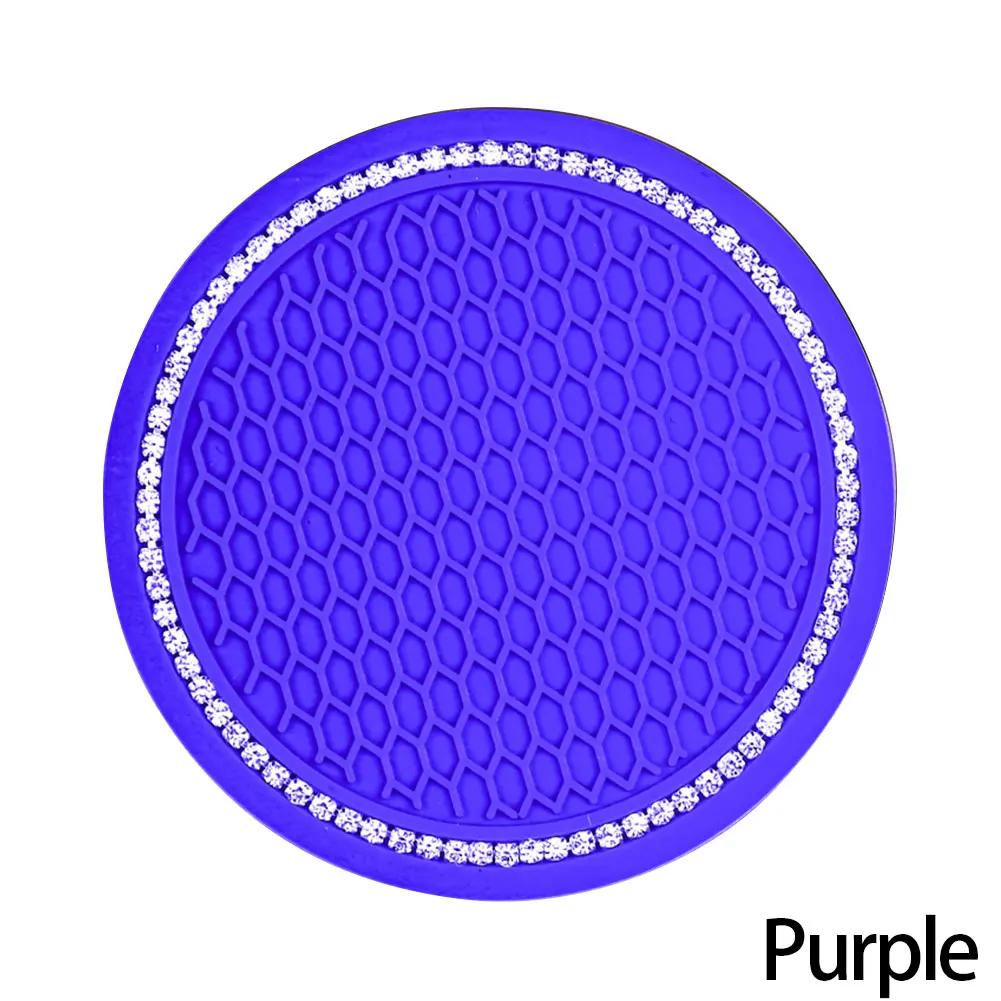 1 шт. автомобильный держатель для стакана с водой из стразов, противоскользящий коврик, силикагель, нескользящий автомобильный коврик для салона автомобиля Mini Cooper