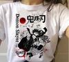Убийца демонов: Kimetsu no Yaiba Аниме Манга Футболка Футболка Майка